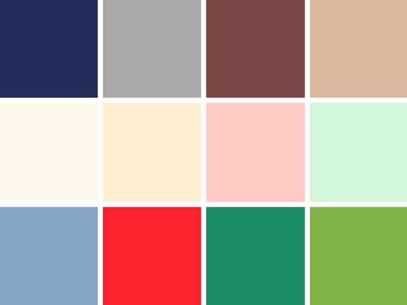 Suit Color Palette