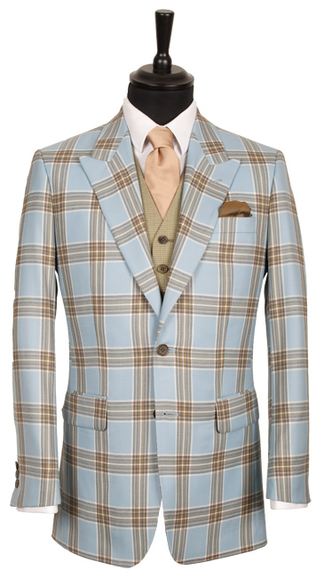 The King & Allen Flamboyant Check Suit